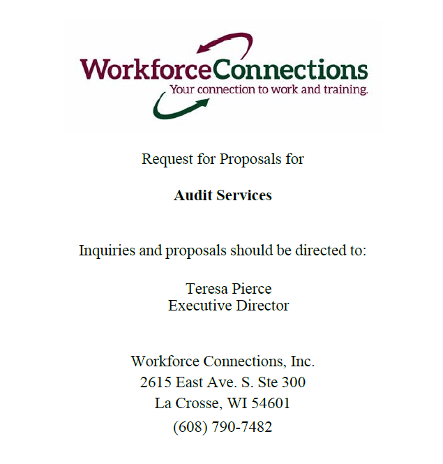 WCI Releases RFP for Audit Services
